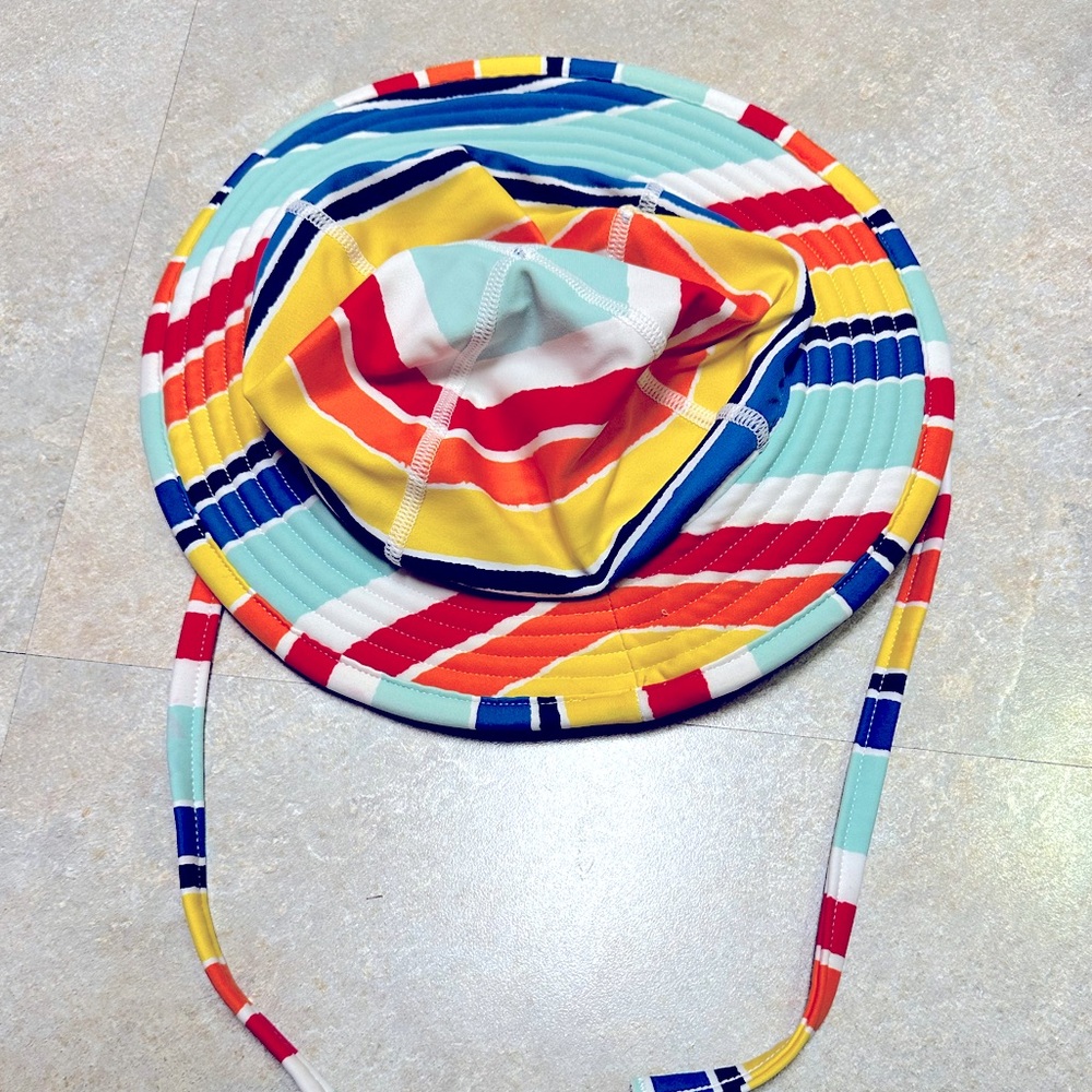 Hanna Andersson Rainbow Baby Swim Hat- XS
